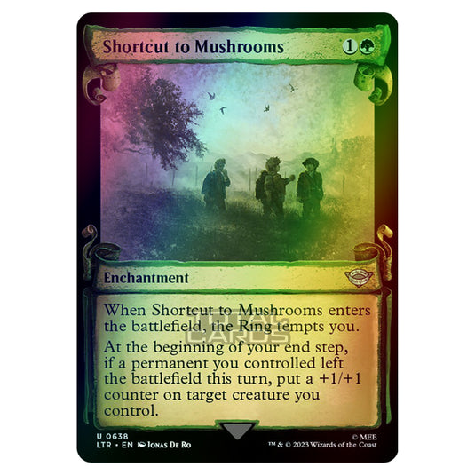 Magic The Gathering - The Lord of the Rings - Tales of Middle-Earth - Shortcut to Mushrooms - 0638 (Foil)