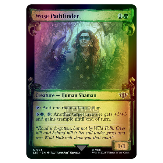 Magic The Gathering - The Lord of the Rings - Tales of Middle-Earth - Wose Pathfinder - 0641 (Foil)