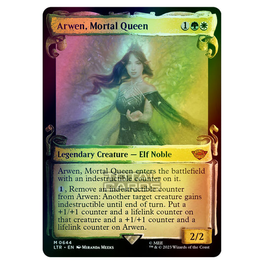 Magic The Gathering - The Lord of the Rings - Tales of Middle-Earth - Arwen, Mortal Queen - 0644 (Foil)