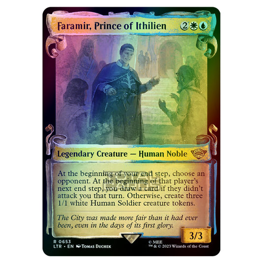 Magic The Gathering - The Lord of the Rings - Tales of Middle-Earth - Faramir, Prince of Ithilien - 0653 (Foil)