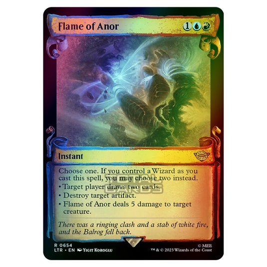 Magic The Gathering - The Lord of the Rings - Tales of Middle-Earth - Flame of Anor - 0654 (Foil)