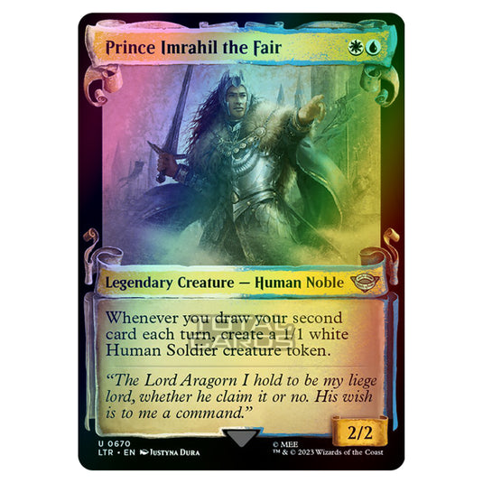 Magic The Gathering - The Lord of the Rings - Tales of Middle-Earth - Prince Imrahil the Fair - 0670 (Foil)