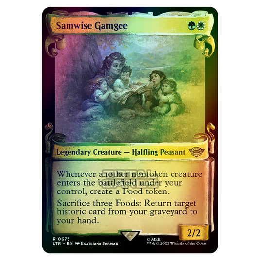 Magic The Gathering - The Lord of the Rings - Tales of Middle-Earth - Samwise Gamgee - 0673 (Foil)