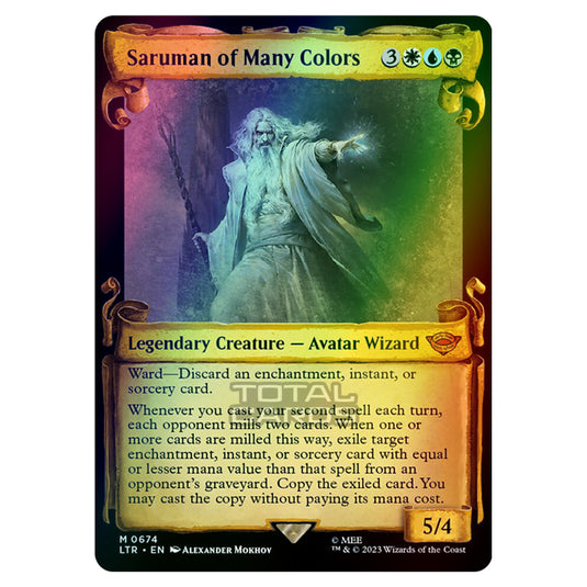 Magic The Gathering - The Lord of the Rings - Tales of Middle-Earth - Saruman of Many Colors - 0674 (Foil)