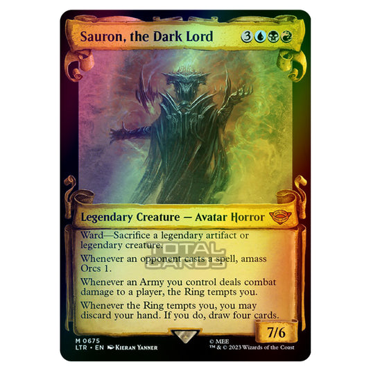 Magic The Gathering - The Lord of the Rings - Tales of Middle-Earth - Sauron, the Dark Lord - 0675 (Foil)