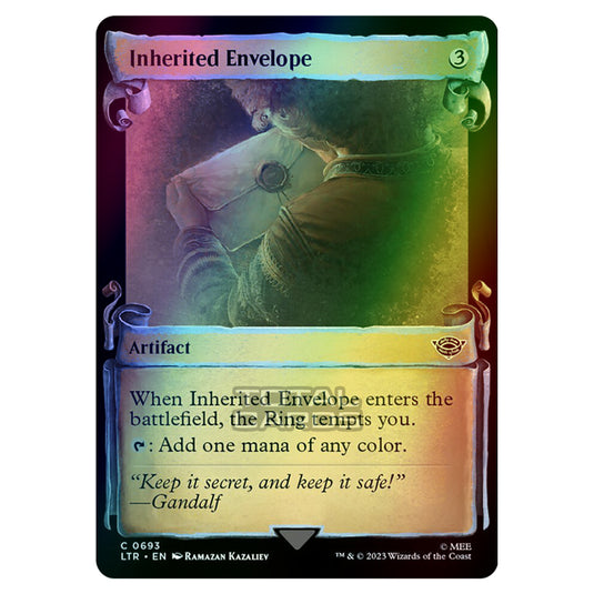 Magic The Gathering - The Lord of the Rings - Tales of Middle-Earth - Inherited Envelope - 0693 (Foil)