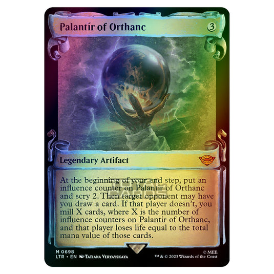 Magic The Gathering - The Lord of the Rings - Tales of Middle-Earth - Palantír of Orthanc - 0698 (Foil)