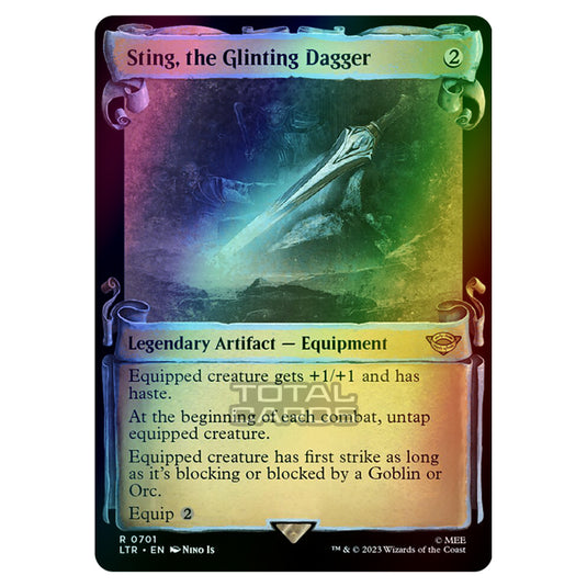 Magic The Gathering - The Lord of the Rings - Tales of Middle-Earth - Sting, the Glinting Dagger - 0701 (Foil)