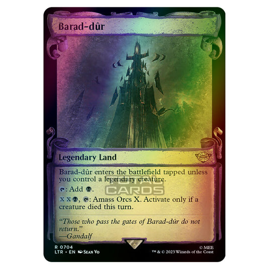 Magic The Gathering - The Lord of the Rings - Tales of Middle-Earth - Barad-dûr - 0704 (Foil)