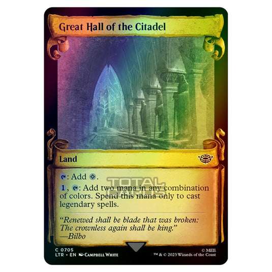 Magic The Gathering - The Lord of the Rings - Tales of Middle-Earth - Great Hall of the Citadel - 0705 (Foil)