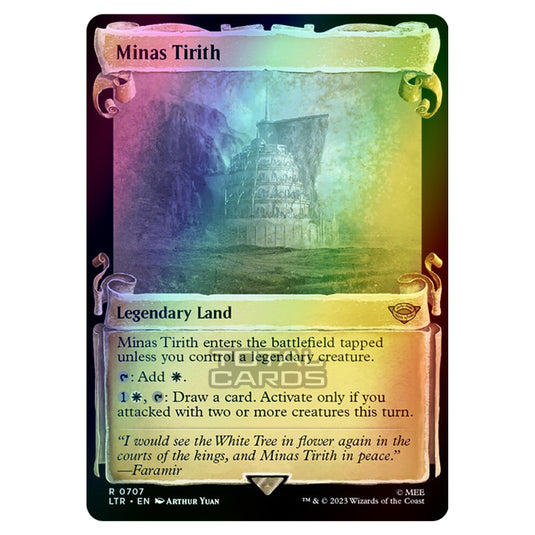 Magic The Gathering - The Lord of the Rings - Tales of Middle-Earth - Minas Tirith - 0707 (Foil)