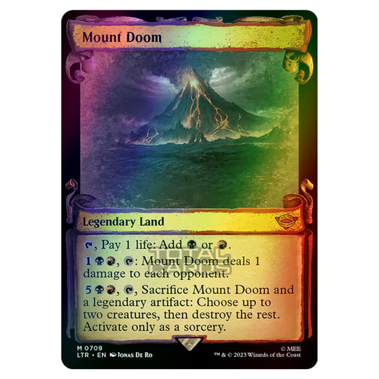 Magic The Gathering - The Lord of the Rings - Tales of Middle-Earth - Mount Doom - 0709 (Foil)