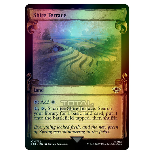 Magic The Gathering - The Lord of the Rings - Tales of Middle-Earth - Shire Terrace - 0712 (Foil)