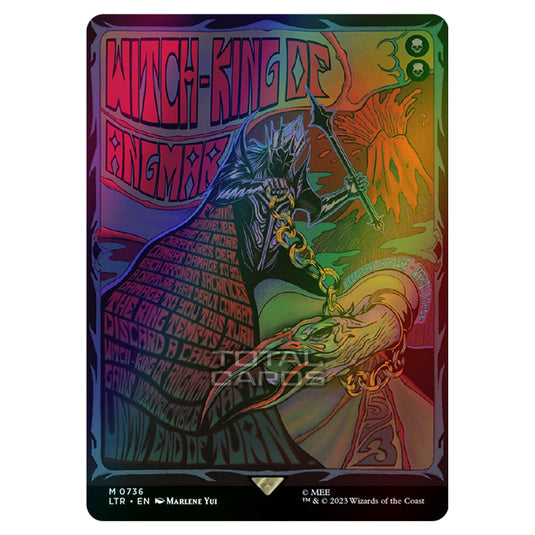 Magic The Gathering - The Lord of the Rings - Tales of Middle-Earth - Witch-king of Angmar - 0736 (Foil)