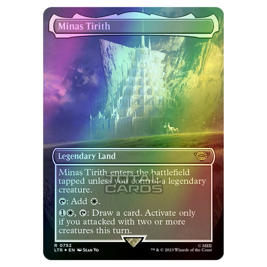 Magic The Gathering - The Lord of the Rings - Tales of Middle-Earth - Minas Tirith - 0752 (Foil)