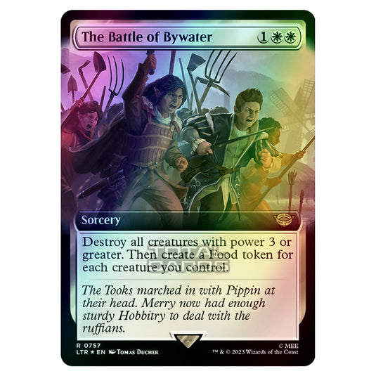 Magic The Gathering - The Lord of the Rings - Tales of Middle-Earth - The Battle of Bywater - 0757 (Foil)