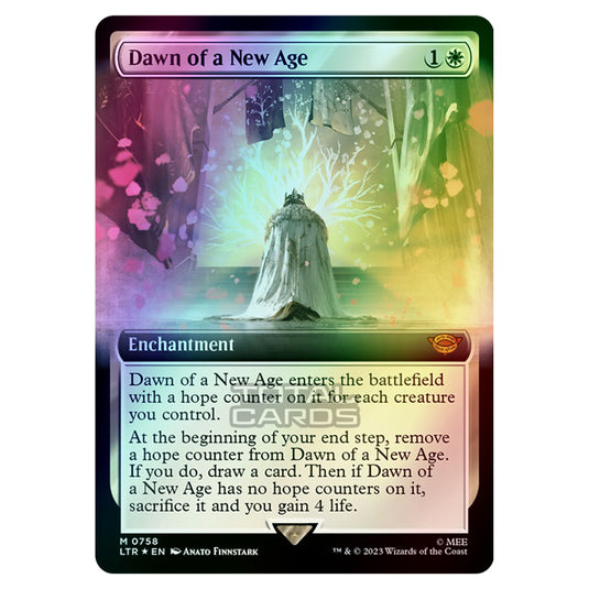 Magic The Gathering - The Lord of the Rings - Tales of Middle-Earth - Dawn of a New Age - 0758 (Foil)