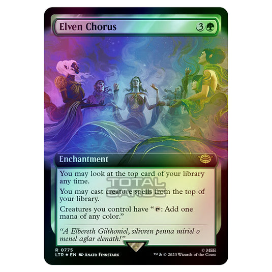 Magic The Gathering - The Lord of the Rings - Tales of Middle-Earth - Elven Chorus - 0775 (Foil)