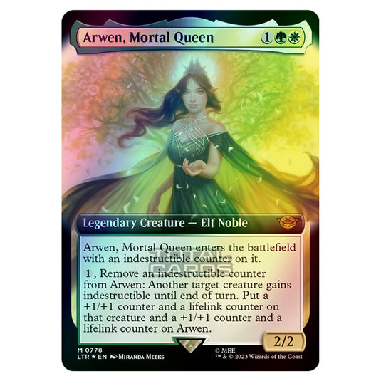 Magic The Gathering - The Lord of the Rings - Tales of Middle-Earth - Arwen, Mortal Queen - 0778 (Foil)