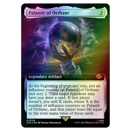 Magic The Gathering - The Lord of the Rings - Tales of Middle-Earth - Palantír of Orthanc - 0792 (Foil)