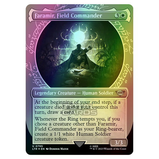 Magic The Gathering - The Lord of the Rings - Tales of Middle-Earth - Faramir, Field Commander - 0795 (Foil)