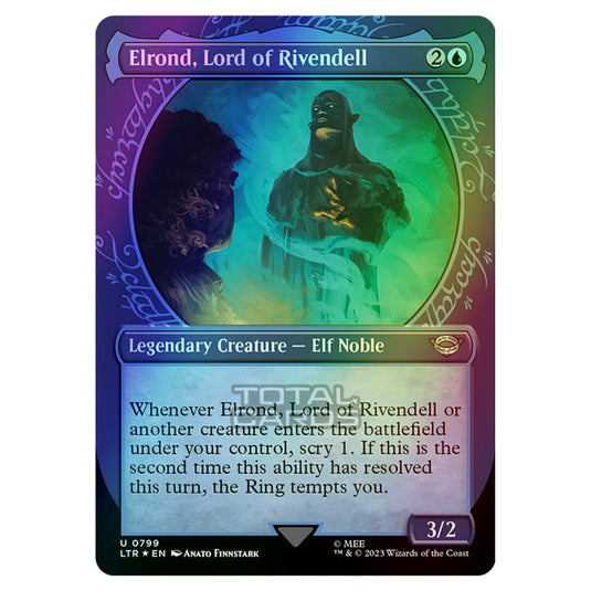 Magic The Gathering - The Lord of the Rings - Tales of Middle-Earth - Elrond, Lord of Rivendell - 0799 (Foil)