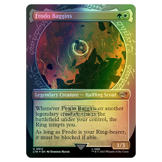Magic The Gathering - The Lord of the Rings - Tales of Middle-Earth - Frodo Baggins - 0812 (Foil)