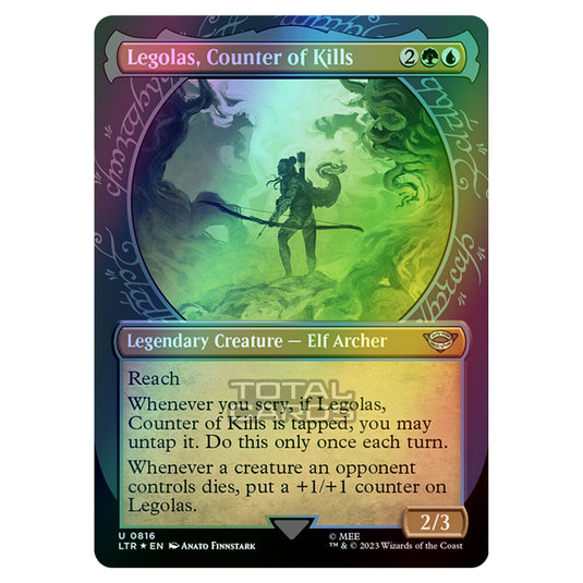 Magic The Gathering - The Lord of the Rings - Tales of Middle-Earth - Legolas, Counter of Kills - 0816 (Foil)