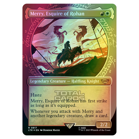 Magic The Gathering - The Lord of the Rings - Tales of Middle-Earth - Merry, Esquire of Rohan - 0817 (Foil)