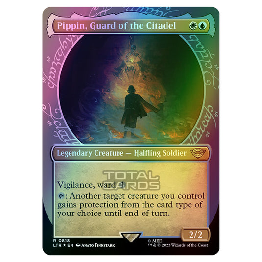 Magic The Gathering - The Lord of the Rings - Tales of Middle-Earth - Pippin, Guard of the Citadel - 0818 (Foil)