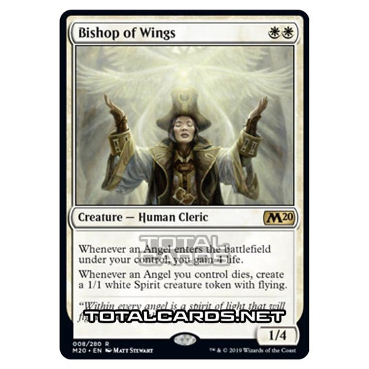 Magic The Gathering - Core Set 2020 - Bishop of Wings - 8/280