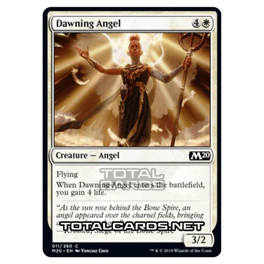 Magic The Gathering - Core Set 2020 - Dawning Angel - 11/280