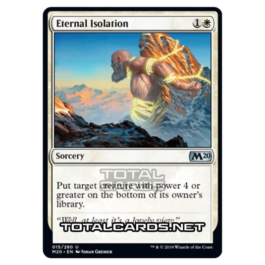 Magic The Gathering - Core Set 2020 - Eternal Isolation - 15/280