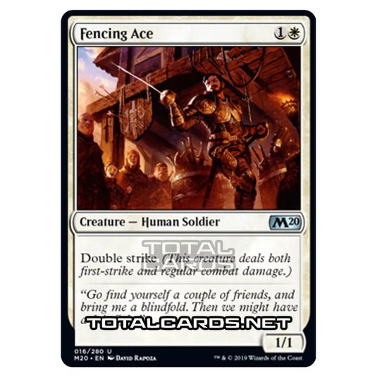 Magic The Gathering - Core Set 2020 - Fencing Ace - 16/280