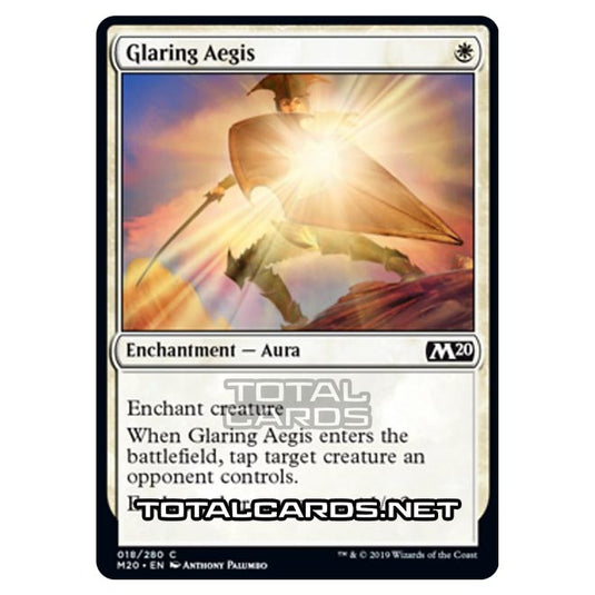 Magic The Gathering - Core Set 2020 - Glaring Aegis - 18/280