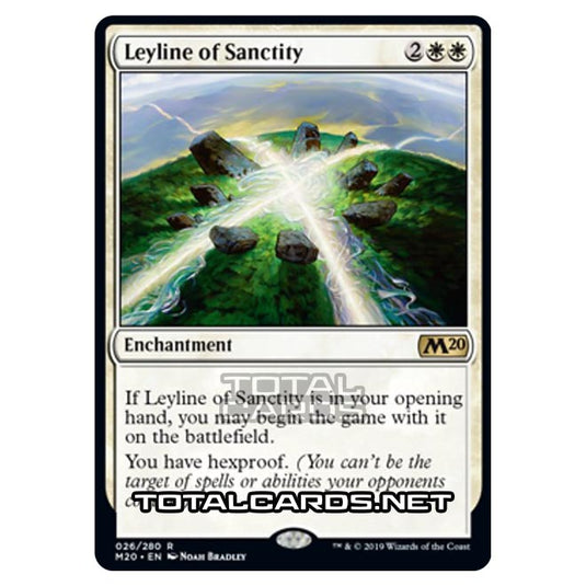 Magic The Gathering - Core Set 2020 - Leyline of Sanctity - 26/280