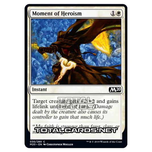Magic The Gathering - Core Set 2020 - Moment of Heroism - 30/280