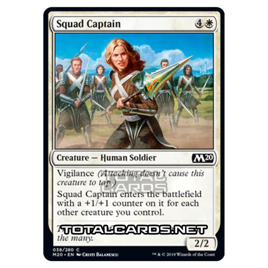 Magic The Gathering - Core Set 2020 - Squad Captain - 38/280