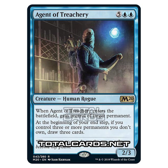 Magic The Gathering - Core Set 2020 - Agent of Treachery - 43/280