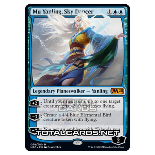 Magic The Gathering - Core Set 2020 - Mu Yanling, Sky Dancer - 68/280