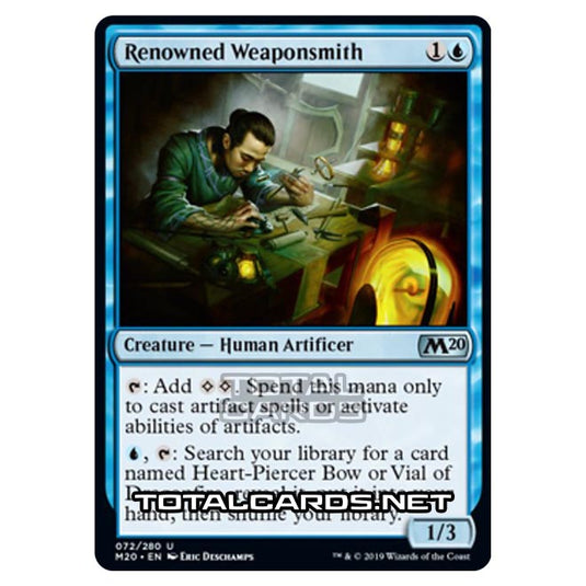 Magic The Gathering - Core Set 2020 - Renowned Weaponsmith - 72/280