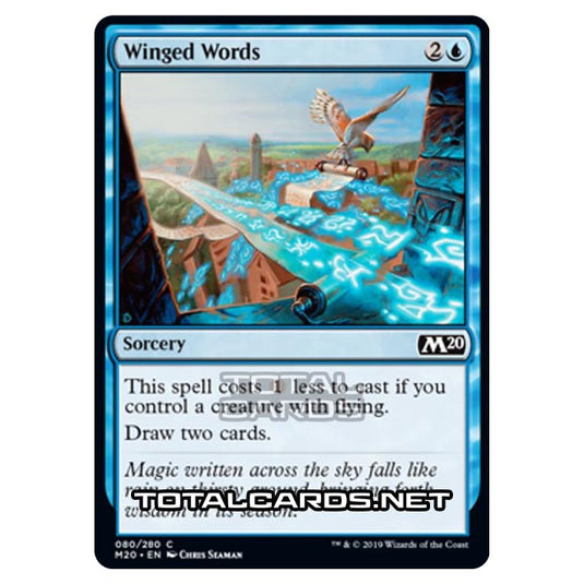 Magic The Gathering - Core Set 2020 - Winged Words - 80/280