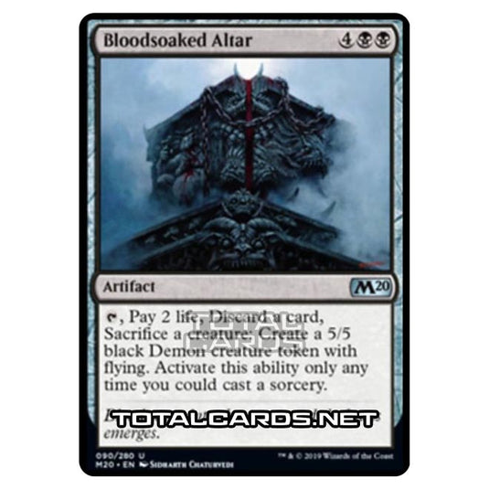 Magic The Gathering - Core Set 2020 - Bloodsoaked Altar - 90/280