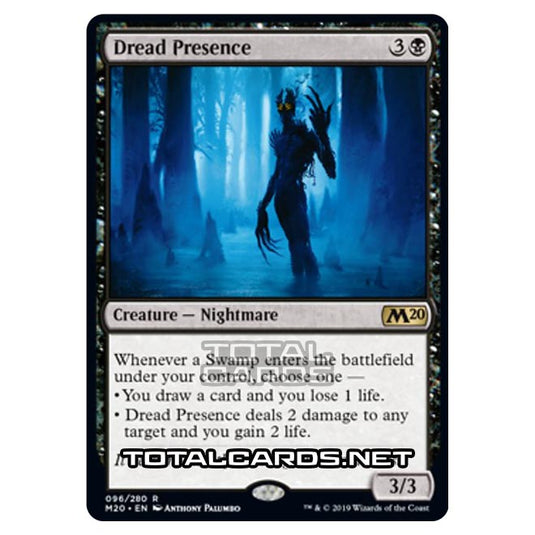 Magic The Gathering - Core Set 2020 - Dread Presence - 96/280