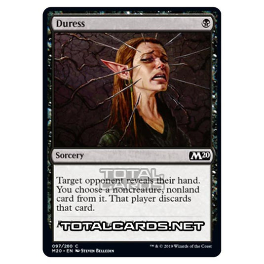 Magic The Gathering - Core Set 2020 - Duress - 97/280