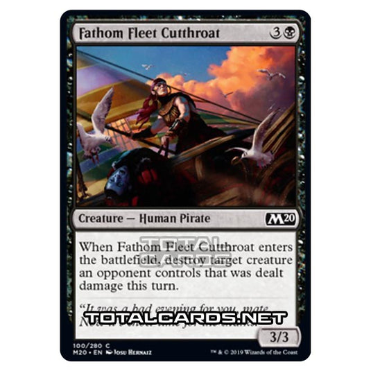 Magic The Gathering - Core Set 2020 - Fathom Fleet Cutthroat - 100/280