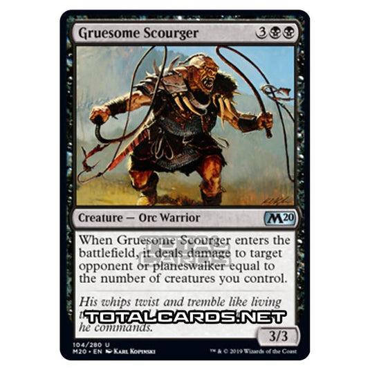 Magic The Gathering - Core Set 2020 - Gruesome Scourger - 104/280