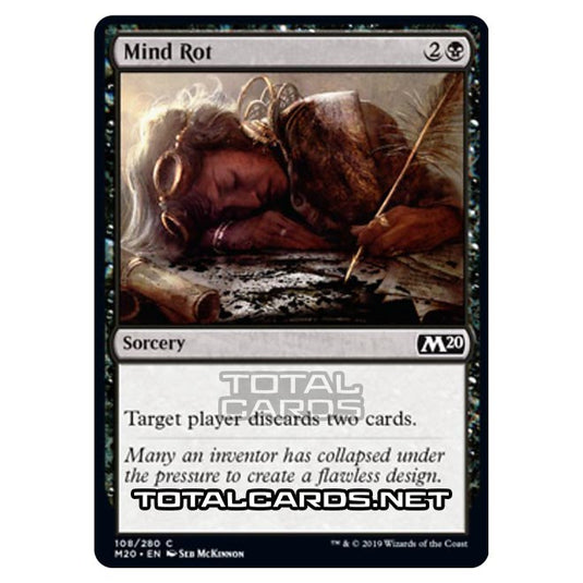 Magic The Gathering - Core Set 2020 - Mind Rot - 108/280