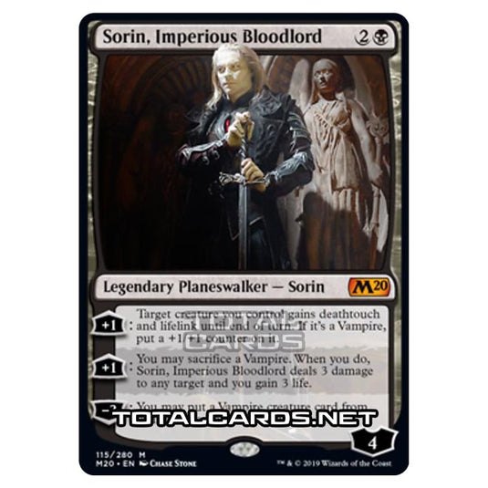 Magic The Gathering - Core Set 2020 - Sorin, Imperious Bloodlord - 115/280