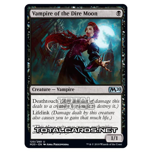 Magic The Gathering - Core Set 2020 - Vampire of the Dire Moon - 120/280